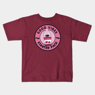 Good Vibes and Cranberry Juice Only Kids T-Shirt